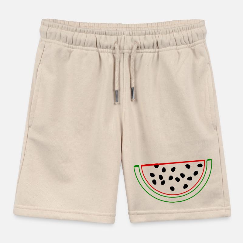 Melon pastèque Short de jogging enfant bio Stanley/Stella