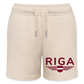 Riga T-Shirt – Capital City Love - Short de jogging enfant bio Stanley/Stella - écru doux - Devant