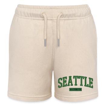 Seattle Washington États-Unis - Short de jogging enfant bio Stanley/Stella - écru doux - Devant