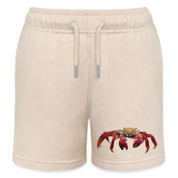 Krabbe - Kinder Organic Joggingshorts Mini Bolter von Stanley/Stella - Natur - Vorne
