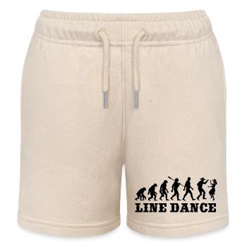 Vintage Evolution - Danse en ligne - Cadeau - Short de jogging enfant bio Stanley/Stella - écru doux - Devant