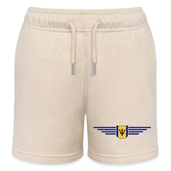 T-Shirt de la Barbade : Pure sensation des Caraïbes - Short de jogging enfant bio Stanley/Stella - écru doux - Devant