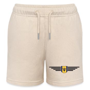 T-Shirt de la Barbade : Pure sensation des Caraïbes - Short de jogging enfant bio Stanley/Stella - écru doux - Devant