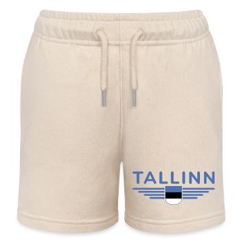 Tallinn T-Shirt – Pour les fans de la capitale - Short de jogging enfant bio Stanley/Stella - écru doux - Devant
