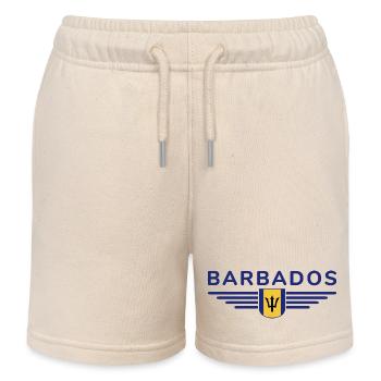 T-Shirt de la Barbade : Pure sensation des Caraïbes - Short de jogging enfant bio Stanley/Stella - écru doux - Devant