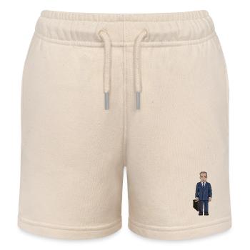 Dag Hammarskjöld - Kinder Organic Joggingshorts Mini Bolter von Stanley/Stella - Natur - Vorne