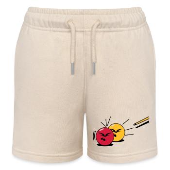 billard - Kids Organic Sweat Shorts by Stanley/Stella - soft Ecru - Front