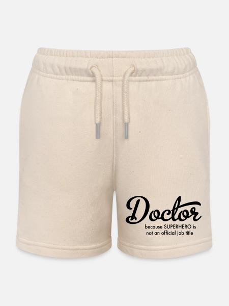 Arzt - Kinder Organic Joggingshorts Mini Bolter von Stanley/Stella - Natur