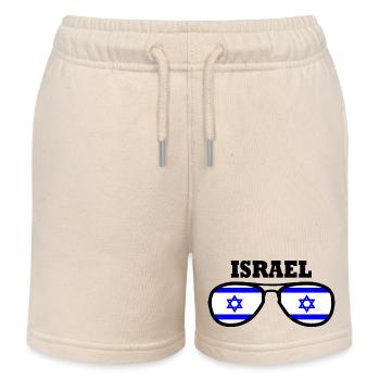 Israel - Short de jogging enfant bio Stanley/Stella - écru doux - Devant