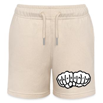 Pandemia/ Spain - Kinder Organic Joggingshorts Mini Bolter von Stanley/Stella - Natur - Vorne