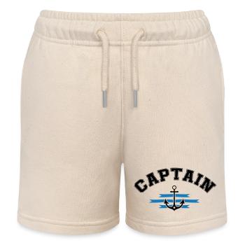 Anker Captain - Kinder Organic Joggingshorts Mini Bolter von Stanley/Stella - Natur - Vorne