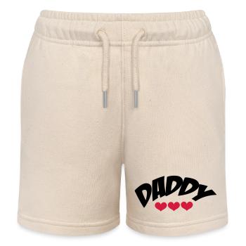 Daddy - Short de jogging enfant bio Stanley/Stella - écru doux - Devant