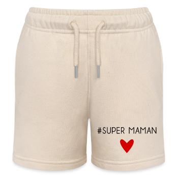 SCHÖNEN MUTTERTAG. MAMA. MUTTERTAG - Kinder Organic Joggingshorts Mini Bolter von Stanley/Stella - Natur - Vorne