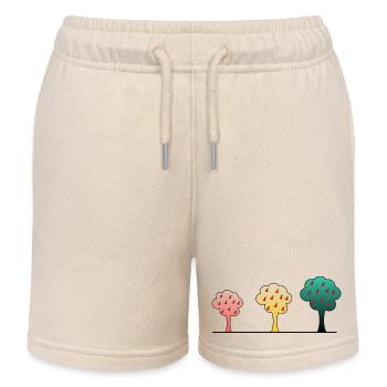 anniversaire. anniversaire décennie. humour. drôle - Short de jogging enfant bio Stanley/Stella - écru doux - Devant