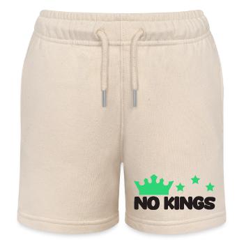 Königstiger lustiger Spruch  - Kinder Organic Joggingshorts Mini Bolter von Stanley/Stella - Natur - Vorne