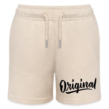 Original Unique Design Exclusif Création Tendance - Short de jogging enfant bio Stanley/Stella - écru doux - Devant