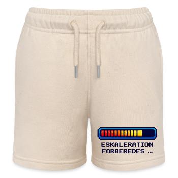Chemise d’escalade pour nerds et geeks danois - Short de jogging enfant bio Stanley/Stella - écru doux - Devant