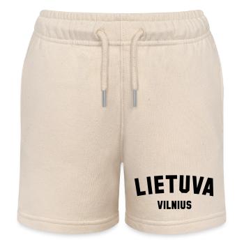 VILNIUS, Lietuva, Lituanie, Lituanie - Short de jogging enfant bio Stanley/Stella - écru doux - Devant