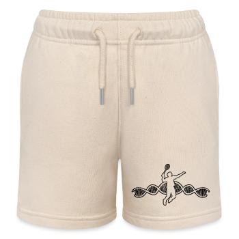 Tennisspieler Tennis Tennisverein Tennisliebhaber - Kinder Organic Joggingshorts Mini Bolter von Stanley/Stella - Natur - Vorne