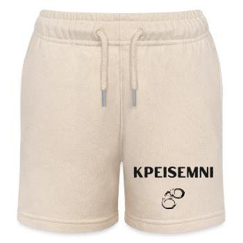 KPEISEMNI – Antwerpen Borders Hemd - Kinder Organic Joggingshorts Mini Bolter von Stanley/Stella - Natur - Vorne