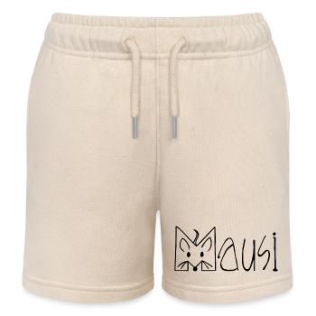 MAUSI MAUS - Kinder Organic Joggingshorts Mini Bolter von Stanley/Stella - Natur - Vorne