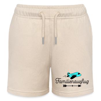 Familienausflug - Kinder Organic Joggingshorts Mini Bolter von Stanley/Stella - Natur - Vorne