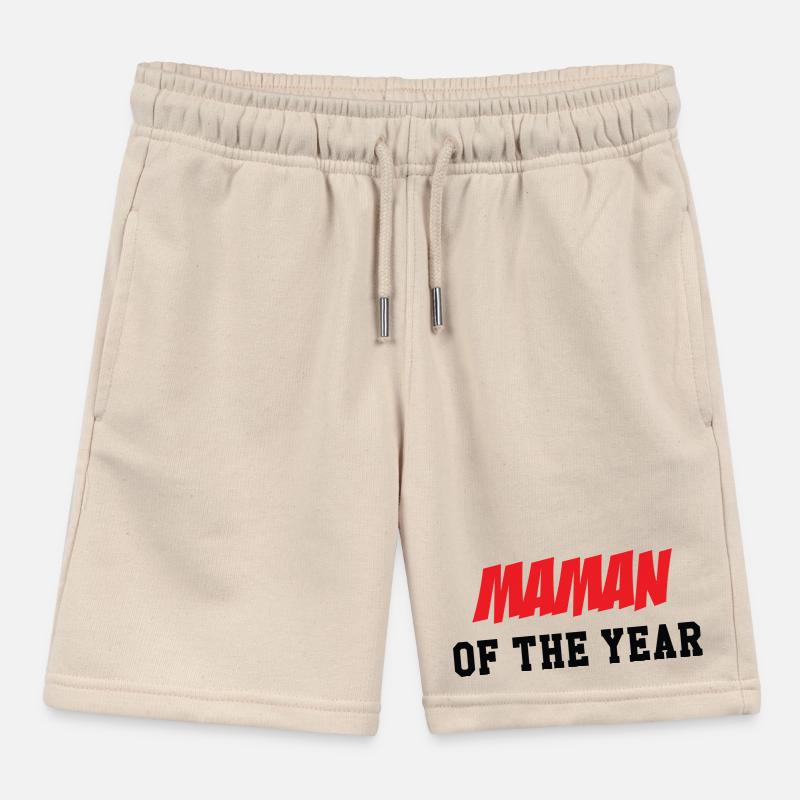 Mama des Jahres - Muttertag Kinder Organic Joggingshorts Mini Bolter von Stanley/Stella