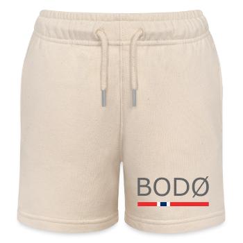 Bodo - Norvège - Norvège - Norvège - Short de jogging enfant bio Stanley/Stella - écru doux - Devant