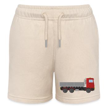 Camion de livraison de marchandises - Short de jogging enfant bio Stanley/Stella - écru doux - Devant