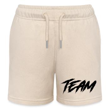 Team - Kinder Organic Joggingshorts Mini Bolter von Stanley/Stella - Natur - Vorne