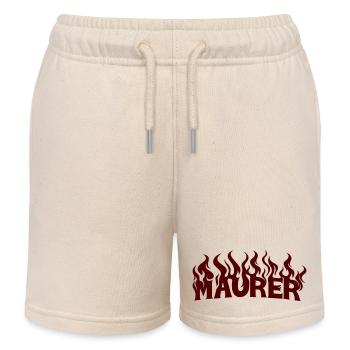 MAURER 2 - Kinder Organic Joggingshorts Mini Bolter von Stanley/Stella - Natur - Vorne