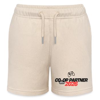 Player-Two-Store - Kinder Organic Joggingshorts Mini Bolter von Stanley/Stella - Natur - Vorne
