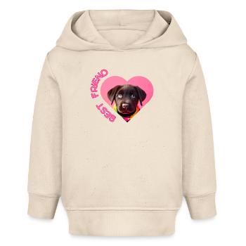 best friend - Baby Organic Hoodie Baby Cruiser von Stanley/Stella - Natur - Vorne