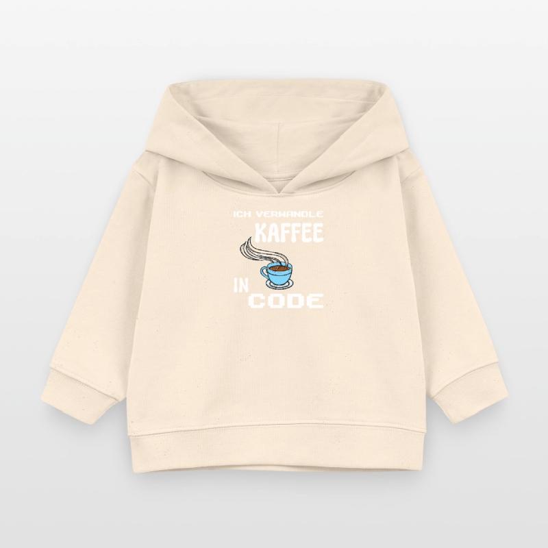 Developer Computerfreak Statement Coden Skripting Baby Organic Hoodie Baby Cruiser von Stanley/Stella