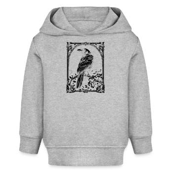 Raven - Baby Organic Hoodie by Stanley/Stella - heather grey - Front