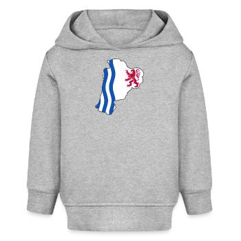 New Aquitaine - Baby Organic Hoodie by Stanley/Stella - heather grey - Front