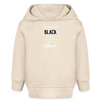I'm wearing Black - Baby Organic Hoodie Baby Cruiser von Stanley/Stella - Natur - Vorne