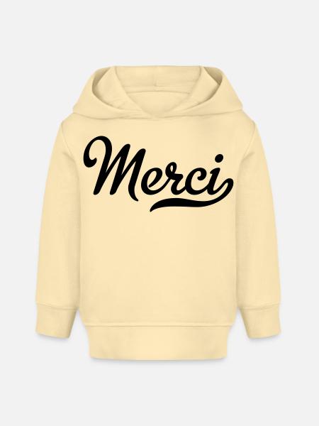 merci - Baby Organic Hoodie Baby Cruiser von Stanley/Stella - Creme