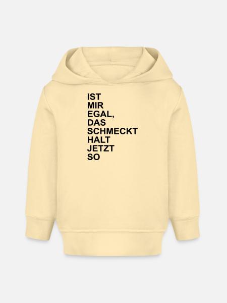 kochen - Baby Organic Hoodie Baby Cruiser von Stanley/Stella - Creme