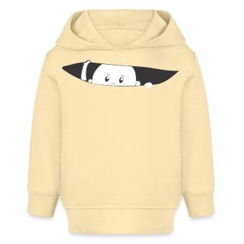 Saluer bébé - Sweat à capuche bébé bio Stanley/Stella - crème - Devant
