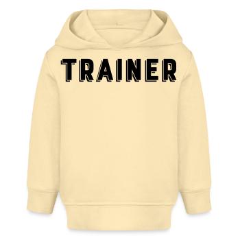 Trainer - Baby Organic Hoodie Baby Cruiser von Stanley/Stella - Creme - Vorne