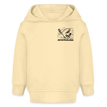 Frieden - Baby Organic Hoodie Baby Cruiser von Stanley/Stella - Creme - Vorne