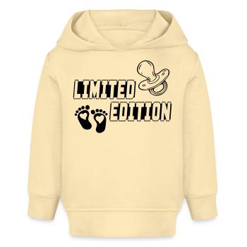 Limited Edition Baby Sayings Uniquely Funny - Baby Organic Hoodie by Stanley/Stella - cream - Front