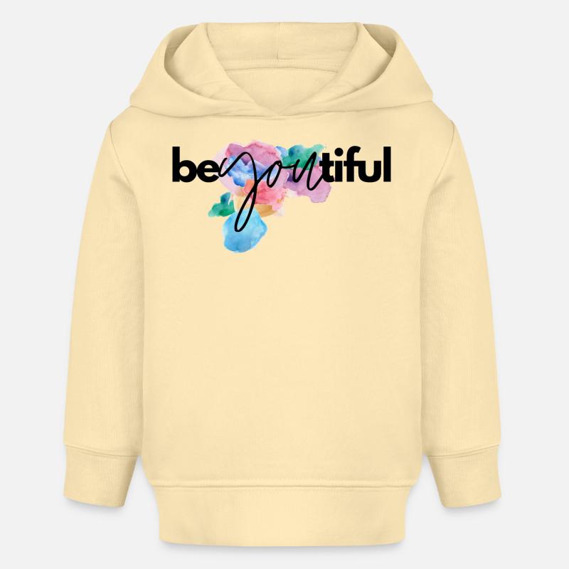 Soyez Tiful - Sweat à capuche bébé bio Stanley/Stella - crème