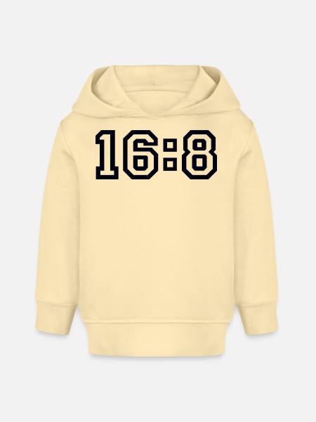 Diät 16 zu 8 - Baby Organic Hoodie Baby Cruiser von Stanley/Stella - Creme