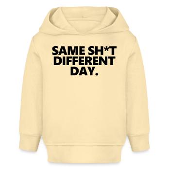 Lustiger Büro-Slogan - Baby Organic Hoodie Baby Cruiser von Stanley/Stella - Creme - Vorne