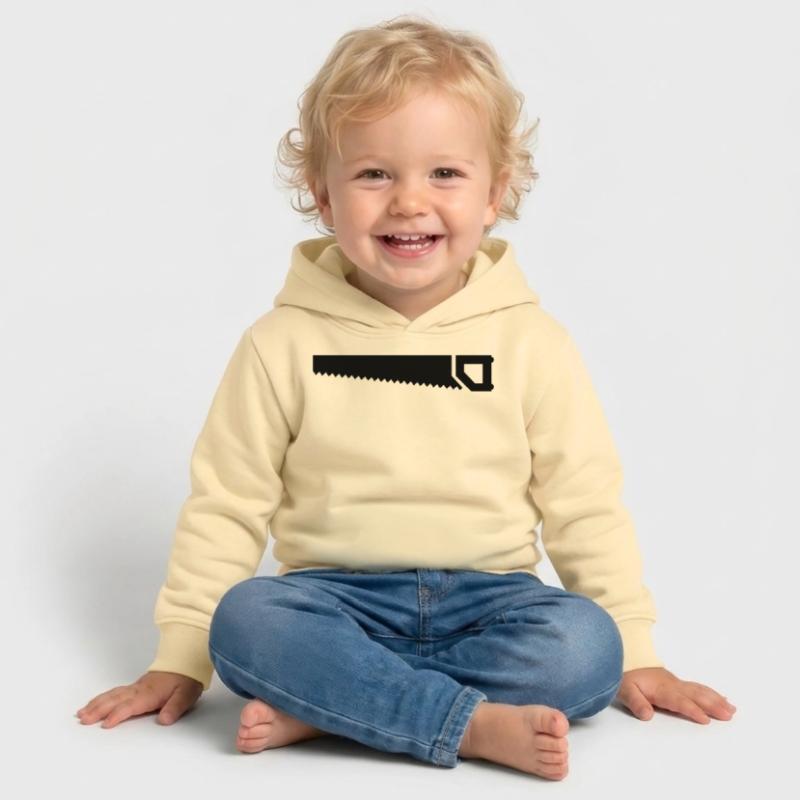 Säge Felpa con cappuccio neonato bio di Stanley/Stella