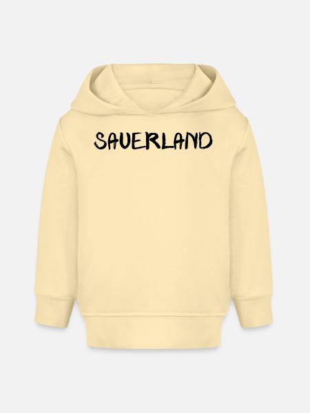 echt.SAUERLAND pur schwatt - Baby Organic Hoodie Baby Cruiser von Stanley/Stella - Creme