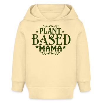 Plant based Mama, vegan, veganuary, Tierschutz - Baby Organic Hoodie Baby Cruiser von Stanley/Stella - Creme - Vorne