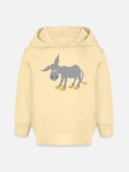 esel - Baby Organic Hoodie Baby Cruiser von Stanley/Stella - Creme